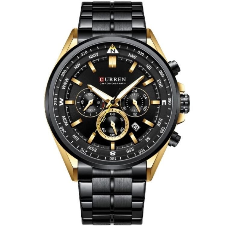 Ανδρικό Ρολόι Curren 8399 Black