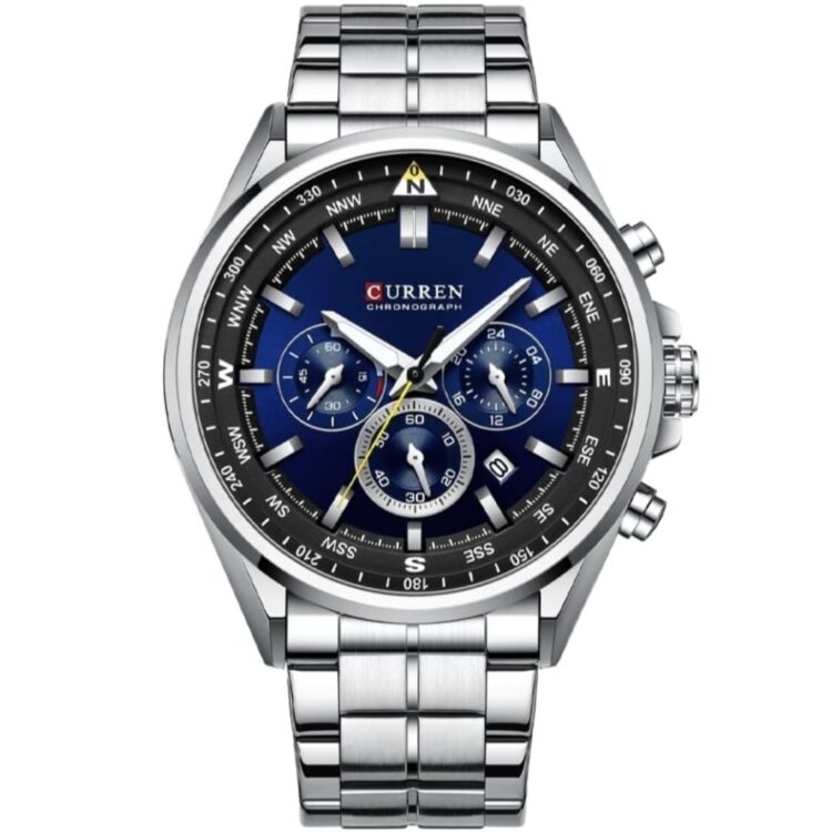 Ανδρικό Ρολόι Curren 8399 Silver Blue