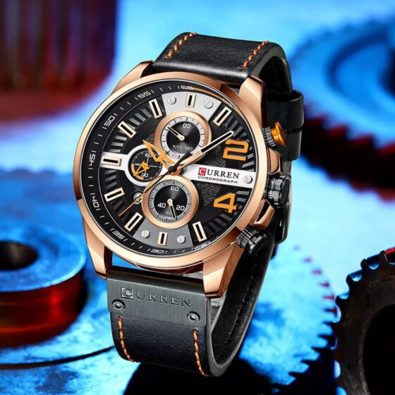 Curren 8393 Black Rose Ανδρικό ρολόι - Image 2