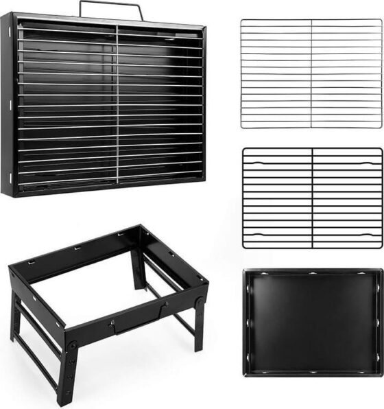 Ψησταριά Κάρβουνου 35.5x27cm Mini BBQ Grill - Image 3