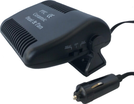 Roadster Ceramic Car Heater & Fan 12V/150W - Image 3