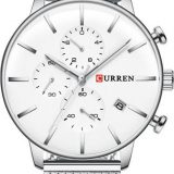 Ρολόι Curren 8339 με χρονογράφους Silver