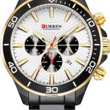 Ανδρικό Ρολόι Curren 8309 με χρονογράφους Black-White