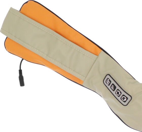 Συσκευή Μασάζ για τον Αυχένα Shiatsu Kneading Electric Pulse Neck And Shoulder Massage Machine Βeige 166325 - Image 2
