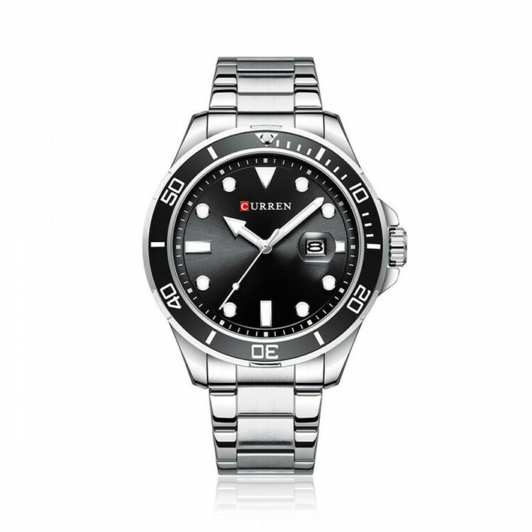 Ανδρικό Ρολόι Curren 8388 Silver Black