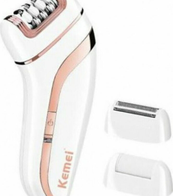 Kemei Σετ Αποτρίχωσης Epilator για Σώμα KM-1207