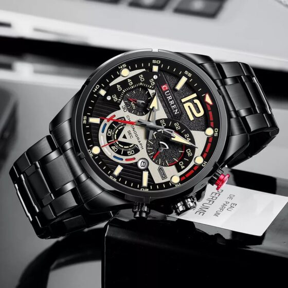 Ρολόι Curren 8395 Black - Image 3