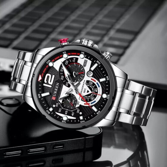 Ρολόι Curren 8395 Silver - Image 3