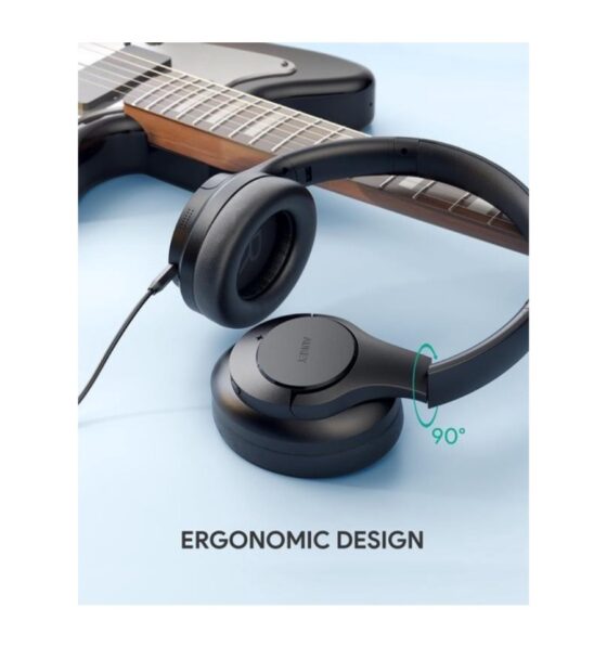 Aukey EP-N12 Hybrid Active Noise Cancelling Headphones Deep Bass - Image 4