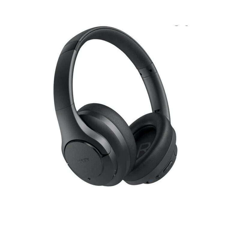 Aukey EP-N12 Hybrid Active Noise Cancelling Headphones Deep Bass