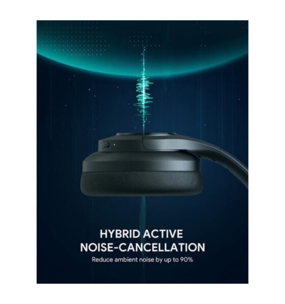Aukey EP-N12 Hybrid Active Noise Cancelling Headphones Deep Bass - Image 5