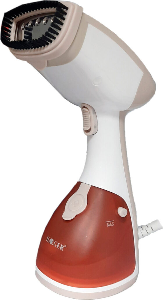 Haeger HG-1269 Ατμοκαθαριστής Ρούχων Χειρός 1370W με Δοχείο 250ml Κόκκινος