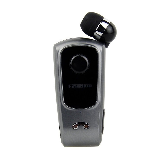 Fineblue F920 In-ear Bluetooth Handsfree Ακουστικό Πέτου Γκρι