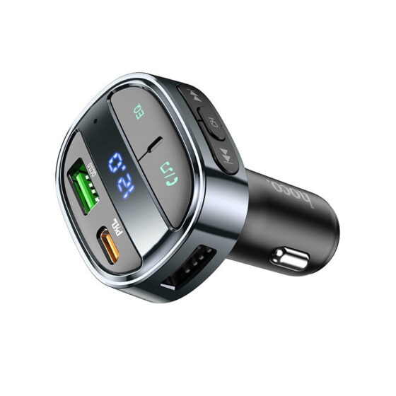 Hoco FM Transmitter Αυτοκινήτου E70 PD30W + QC3.0 με Bluetooth - Image 2