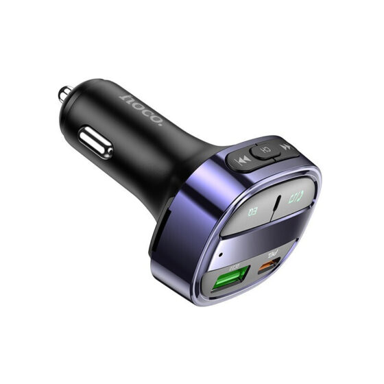 Hoco FM Transmitter Αυτοκινήτου E70 PD30W + QC3.0 με Bluetooth - Image 3
