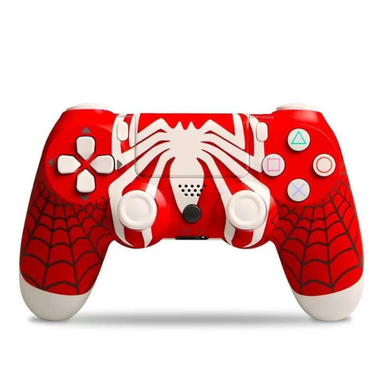 Doubleshock Spider Ασύρματο Gamepad για PS4 Κόκκινο