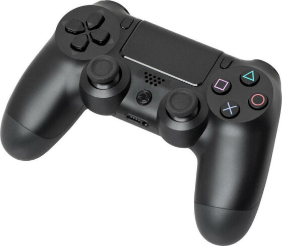 Doubleshock Ασύρματο Gamepad για PS4 Μαύρο - Image 4