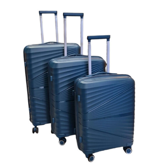 Borsa Nuova Ss28qx Σετ Βαλίτσες Ταξιδιού 3τμχ Petrol Blue SS28QX-SET-PETROL