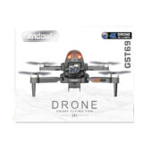 Andowl FDGST69 Drone με 4K Κάμερα και Χειριστήριο, Συμβατό με Smartphone σε Μαύρο Χρώμα