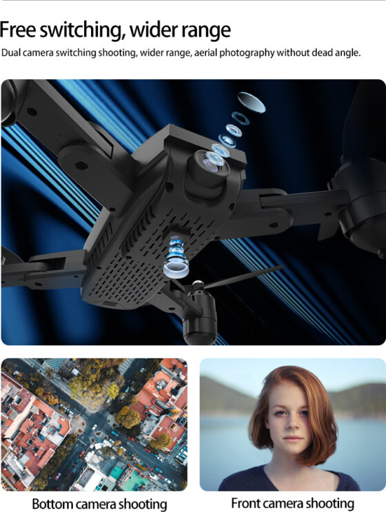 Pihot P30 Plus Drone με 4K Κάμερα και Χειριστήριο, Συμβατό με Smartphone - Image 2