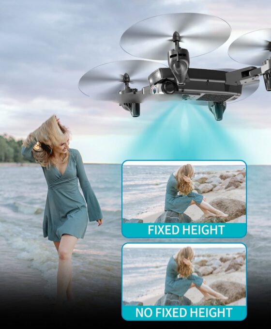 ToySky S173 Quadcopter Drone 2.4 GHz με Κάμερα 720p και Χειριστήριο, Συμβατό με Smartphone - Image 3