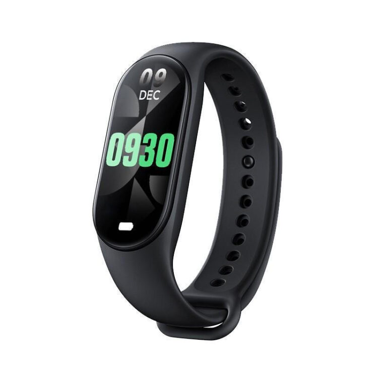 M8 Activity Tracker με Παλμογράφο Μαύρο