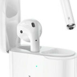 Hoco EW06 In-ear Bluetooth Handsfree Ακουστικά με Θήκη Φόρτισης Λευκά