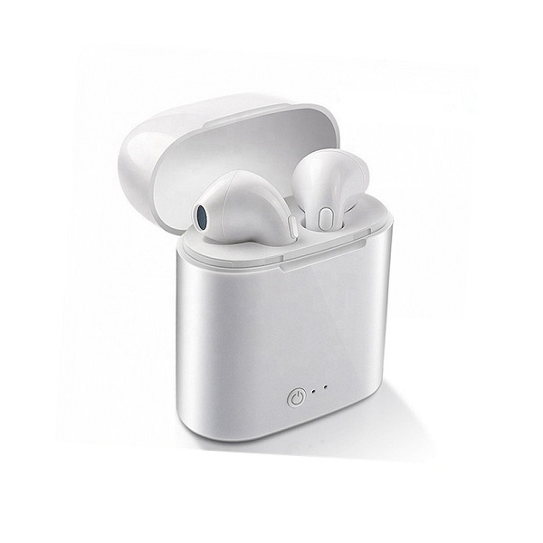 Ezra TWS-05 Earbud Bluetooth Handsfree Ακουστικά με Θήκη Φόρτισης Λευκά