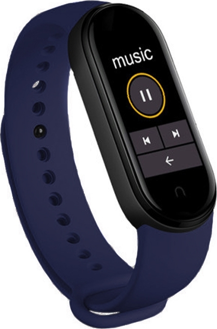 M6 Smart Band με Παλμογράφο Ανοικτό Μπλε