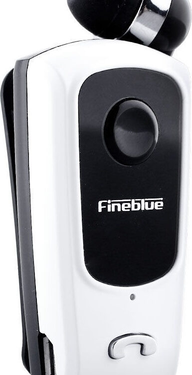 Fineblue F920 In-ear Bluetooth Handsfree Ακουστικό Πέτου Λευκό