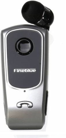 Fineblue F920 In-ear Bluetooth Handsfree Ακουστικό Πέτου Ασημί