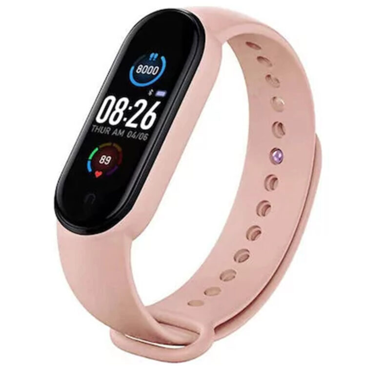 M5 Activity Tracker με Παλμογράφο Ροζ