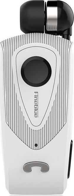 Fineblue F930 In-ear Bluetooth Handsfree Ακουστικό Πέτου Λευκό