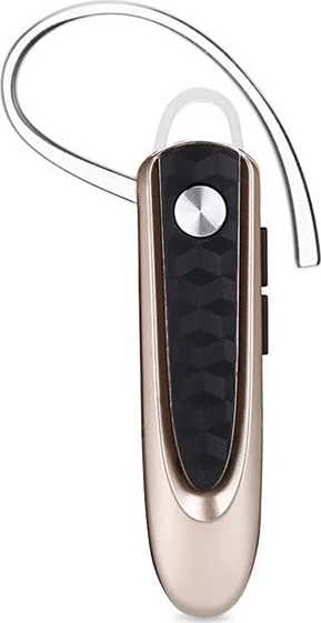 Fineblue HF-68 Earbud Bluetooth Handsfree Ακουστικό Χρυσό