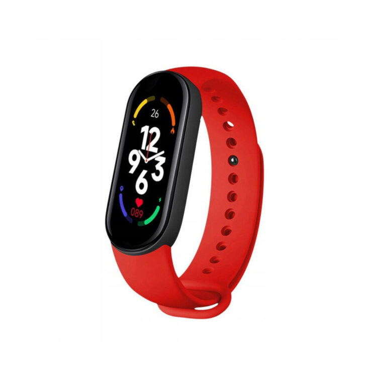 M7 Activity Tracker με Παλμογράφο Κόκκινο