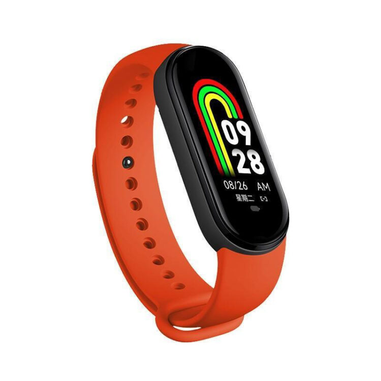 M8 Activity Tracker με Παλμογράφο Κόκκινο