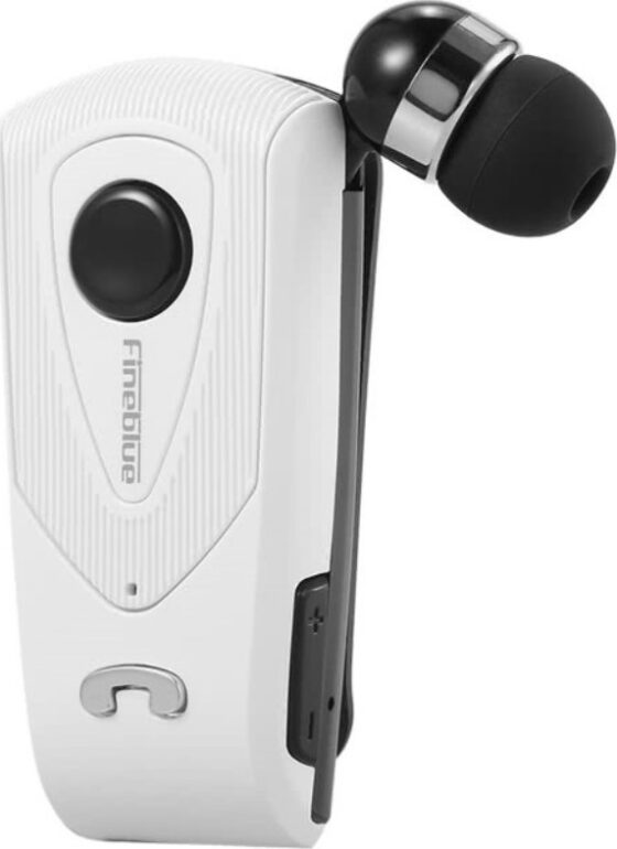Fineblue F930 In-ear Bluetooth Handsfree Ακουστικό Πέτου Λευκό - Image 2