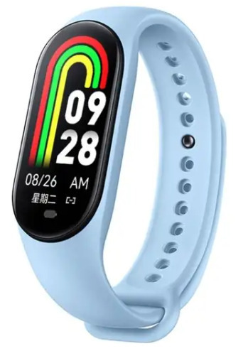 M8 Activity Tracker με Παλμογράφο Μπλε