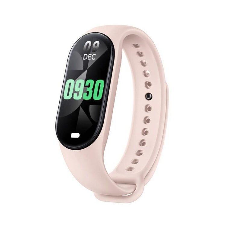 M8 Activity Tracker με Παλμογράφο Ροζ