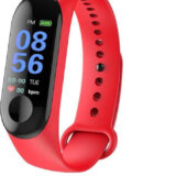 M3 Activity Tracker με Παλμογράφο Κόκκινο