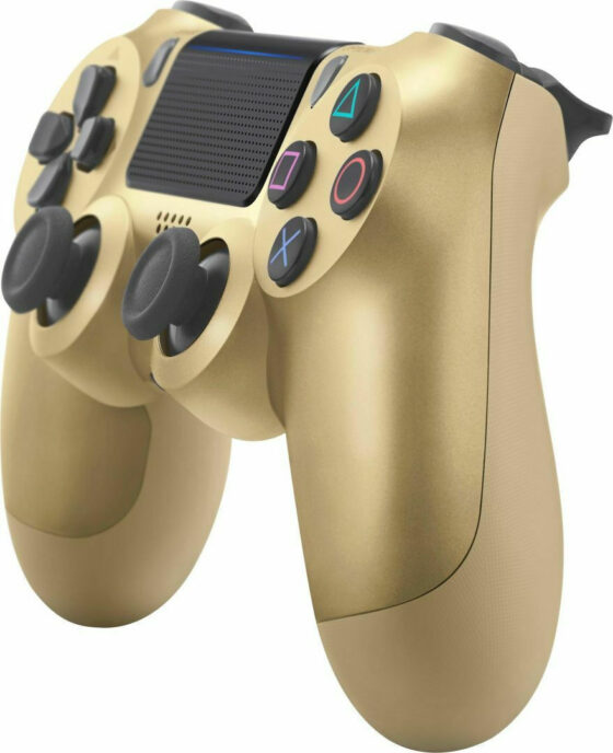 Doubleshock Ασύρματο Gamepad για PS4 Χρυσό - Image 2