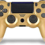 Doubleshock Ασύρματο Gamepad για PS4 Χρυσό