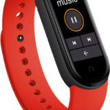 M6 Smart Band με Παλμογράφο Κόκκινο