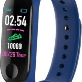 M3 Activity Tracker με Παλμογράφο Μπλε