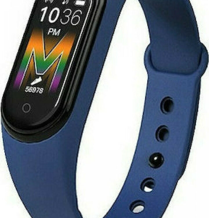 M5 Activity Tracker με Παλμογράφο Μπλε