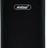 Andowl Q-CD701 Power Bank 40000mAh με 2 Θύρες USB-A Μαύρο
