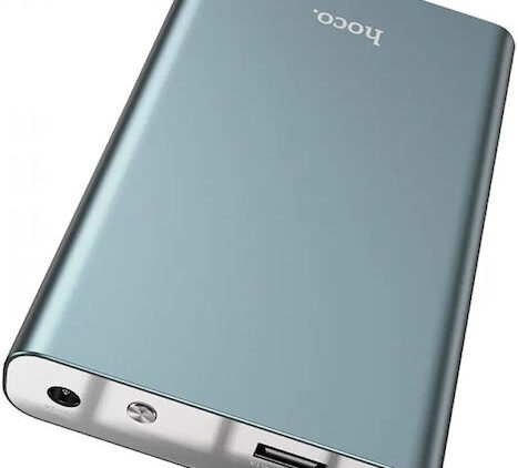 Hoco J97 UPS Power Bank 10000mAh με Θύρα USB-A Ασημί