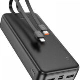 Hoco J118A Power Bank 20000mAh με 2 Θύρες USB-A και Θύρα USB-C Power Delivery Μαύρο