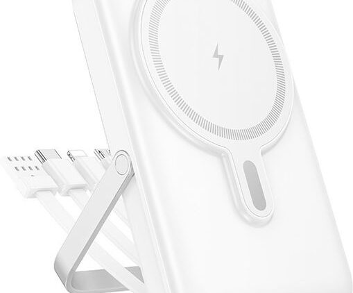 Hoco J135 Rico MagSafe Power Bank 10000mAh 22.5W Λευκό