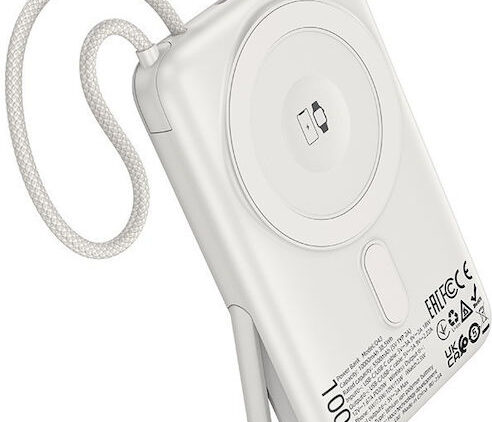 Hoco Q43 MagSafe Power Bank 10000mAh 20W Power Delivery Λευκό